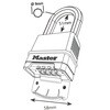M175JADLH マグナムシリーズ ナンバー可変式南京錠 MASTER LOCK 02763307