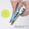 HS-001 ハサミシュレッダー 5枚刃 キャップ付き 細断幅約3.5mm オーム電機 02769431