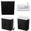 SHR-X521H 電動クロスカットシュレッダー A4最大6枚 10L ハンドル付き オーム電機 02769449