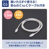 OWL-APDJ20CC15-WH PD20W C×1 AC充電器 Type-C to Cケーブル 1.5m付属 OWLTECH(オウルテック) 02774419