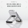 OWL-PCSTD08-BK ノートPC用 折り畳み式2WAYキックスタンド ブラック OWLTECH(オウルテック) 02774821
