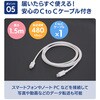 OWL-APDJ20DCC15-WH PD20W C×1 A×1 AC充電器 Type-C to Cケーブル 1.5m付属 OWLTECH(オウルテック) 02774927