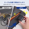 OEC-APD65C2RG-BK PD65W C×1+コードリールC×1 AC充電器 ブラック OWLTECH(オウルテック) 02774970
