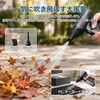 SSK-BW02GY 充電式 ブロワー ハンディクリーナー グレー コンパクト コードレス パワフル風量 屋内外使用OK Smart Stock 02780211