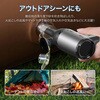 SSK-BW02GY 充電式 ブロワー ハンディクリーナー グレー コンパクト コードレス パワフル風量 屋内外使用OK Smart Stock 02780211