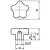 アルミハンドルノブ NBK(鍋屋バイテック会社)