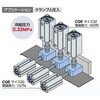 CDQEB40-100-M9BMS 薄形シリンダ/高出力形 CQE Series 複動片ロッド SMC 03212120
