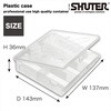 SO-1314-6 プラスチックケース(8マス)6個 SHUTER 02872051