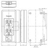 WKS217 リファインシリーズ 100V用コンセント Panasonic(パナソニック) 02875490