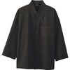 DN8501 和風シャツ(八分袖)[兼用] アルベ(チトセ) 02925777