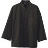 DN8501 和風シャツ(八分袖)[兼用] アルベ(チトセ) 02925777