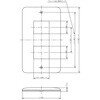 WN6002SW フルカラーモダン 標準プレート Panasonic(パナソニック) 02936487