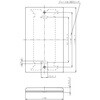 WT8091W コスモシリーズ スクエア カバープレート Panasonic(パナソニック) 02936521