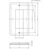 WN6703W フルカラー 簡易耐火用モダンプレート Panasonic(パナソニック) 02936609
