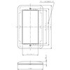 WTC7303W コスモシリーズ ラウンドスイッチ用簡易耐火プレート Panasonic(パナソニック) 02936670