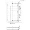 WN6702W フルカラー 簡易耐火用モダンプレート Panasonic(パナソニック) 02936898