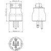 WF5015W 接地2P15A125V タフキャップ Panasonic(パナソニック) 02936950