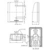 WP9171 小形防雨入線カバー Panasonic(パナソニック) 02937011