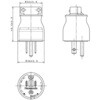WF5015B 接地2P15A125V タフキャップ Panasonic(パナソニック) 02937056