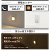 1010712 暗くなると光るコンセントライト 2個組 アイメディア 02959578