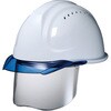 SYA-CSV-HA2EM-KP-W/B ヘルメット SYA-CSVエアロメッシュ(HA2内装 KP付) DICプラスチック 02967269