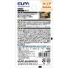 LDT1N-G-E17-G1154 LEDナツメ形E17 ELPA 02968940