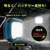 LED-HAND 小型LED投光器 4000lm ポータブル 充電式 ブロードウォッチ 02988077