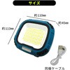 LED-HAND 小型LED投光器 4000lm ポータブル 充電式 ブロードウォッチ 02988077