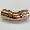 - 冷媒用銅管継手45°エルボ ユニ金属 02992092