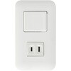 - 166772 G857A用  E付化粧プレート ホワイト 光陽産業 02992627