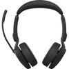 無線ヘッドセット 両耳 MS認定 充電スタンド付「Jabra Evolve3 65 MSStereo LINK 390c Stand」 Jabra