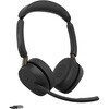 36599-999-989 無線ヘッドセット 両耳 MS認定 充電スタンド付「Jabra Evolve3 65 MSStereo LINK 390a Stand」 Jabra 03094127