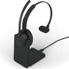 34599-899-989 無線ヘッドセット 片耳 MS認定 充電スタンド付「Jabra Evolve3 45 MSMono LINK 390a Stand」 Jabra 03094152