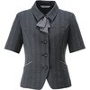 ESA1050 ENJOY ESA1050 TRUST CHECK オーバーブラウス カーシーカシマ 03123771