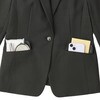 NAJ081 ENJOYNoir NAJ081 STILL STRIPE ジャケット カーシーカシマ 03124462