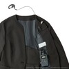 NAJ080 ENJOYNoir NAJ080 STILL STRIPE ノーカラージャケット カーシーカシマ 03123159