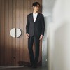 NWY087 ENJOYNoir NWY087  ユニセックススタンドカラーシャツ(長袖) カーシーカシマ 03122617
