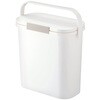 HOME&HOME 運べる防臭ペール ホワイト 10L 買い物袋対応 10S リス