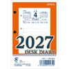 卓上日記 玉 縦型用 2027 Apikaa