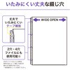 G49250 広い間口で出し入れしやすいクリヤーポケット A4 リヒトラブ 03149750