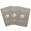 sec-iccard-x001 ICカード用 磁気エラー防止シート 3枚セット 電波干渉防止 薄型 約0.2mm 非接触型 メディアカバーマーケット 03152112