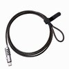 sec-d018-x001 セキュリティーワイヤー USB Type-Aポート対応 4桁ダイヤル式 1.8m ブラック メディアカバーマーケット 03152121