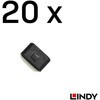 TW00255 LINDY USB Type-C ポートブロッカーセット(専用キー x 2本、ブロッカー x 20個)セキュリティ対策 LINDY 03152541