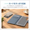 LN-26SA2BPOLBL-SK arrows Alpha2 F-51G 薄型・軽量PUレザー手帳ケース 「BOOK Belt」 ライトブルー LEPLUS NEXT 03153241