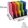 A4縦型 ファイルスタンド 5仕切り EXACOMPTA