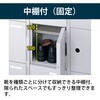 HDK-1045AL2-WE シューズボックスDK 扉付タイプ<配送時組立サービス付> イトーキ 03162621