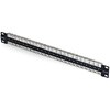 パッチパネル/ラックマウント型/1U/ブランクキーストーン/RJ45 STP対応/データセンター LAN配線向け StarTech.com