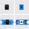 C6KEYTL180BK24PK RJ45キーストーンジャック/CAT6対応/24個セット/UTP非シールド/工具不要/180度配線/LAN配線用 RJ45モジュラージャック StarTech.com 03186938