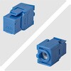 C6KEYTL180BL24PK RJ45キーストーンジャック/CAT6対応/24個セット/UTP非シールド/工具不要/180度配線/LAN配線用 RJ45モジュラージャック StarTech.com 03186956