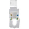 C6KEY110180WH24PK RJ45キーストーンジャック/CAT6対応/24個セット/UTP非シールド/110パンチダウン/LAN配線用 RJ45モジュラージャック StarTech.com 03186972